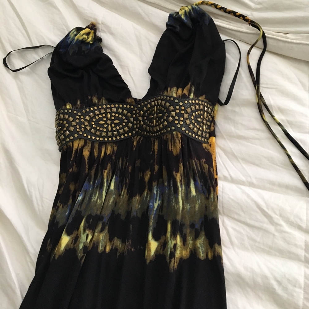 Gorgeous multi colored maxi dress by Sky size M